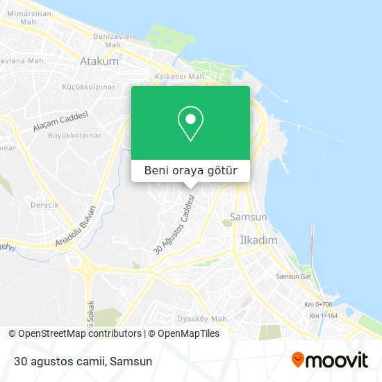 30 agustos camii harita