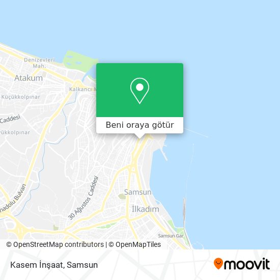 Kasem İnşaat harita