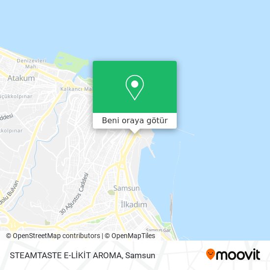 STEAMTASTE E-LİKİT AROMA harita