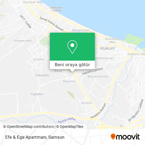 Efe & Ege Apartmanı harita