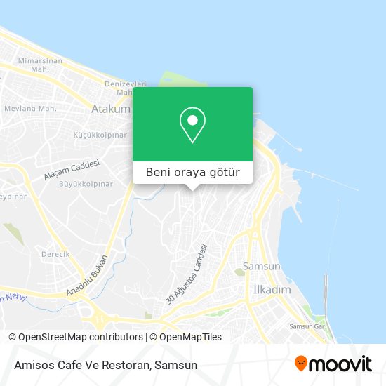 Amisos Cafe Ve Restoran harita
