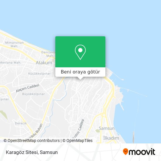 Karagöz Sitesi harita