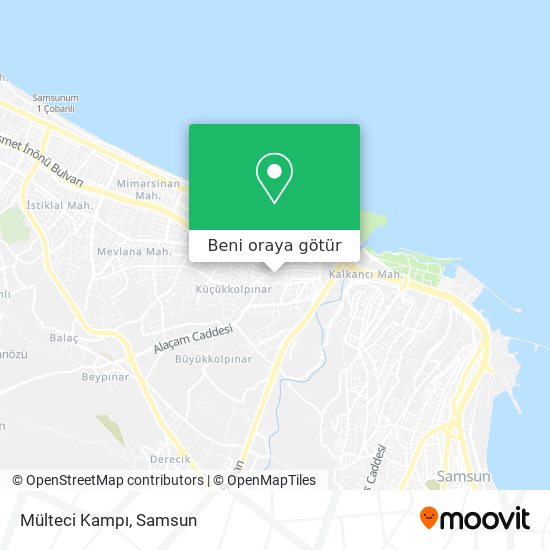 Mülteci Kampı harita