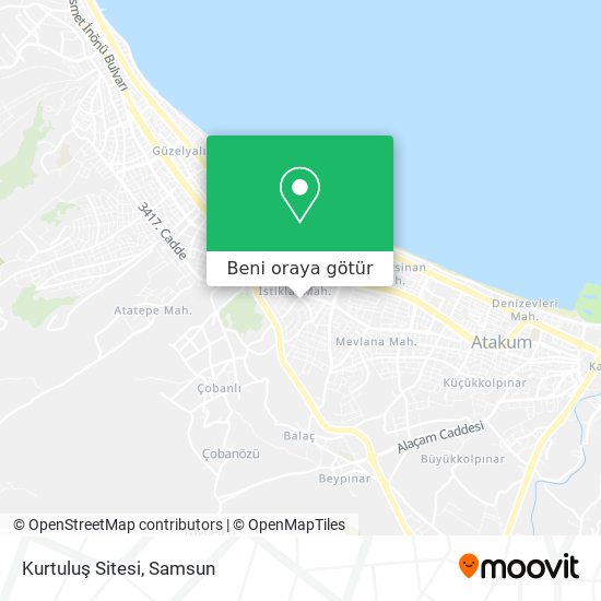 Kurtuluş Sitesi harita