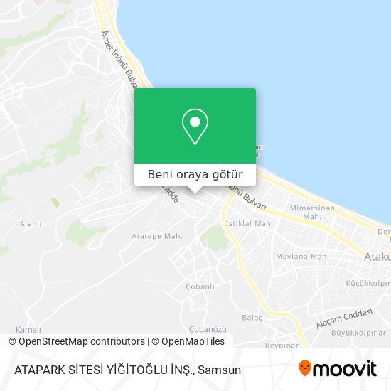 ATAPARK SİTESİ YİĞİTOĞLU İNŞ. harita