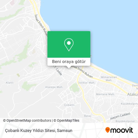 Çobanlı Kuzey Yıldızı Sitesi harita