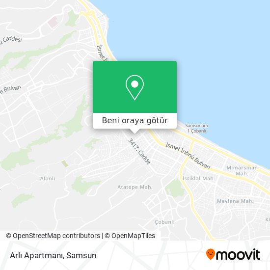 Arlı Apartmanı harita