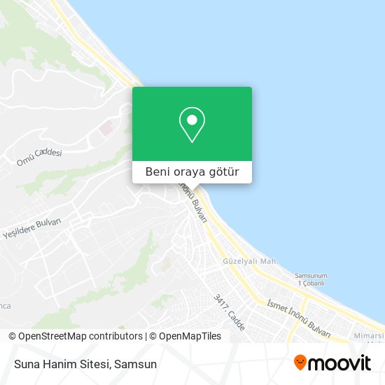 Suna Hanim Sitesi harita