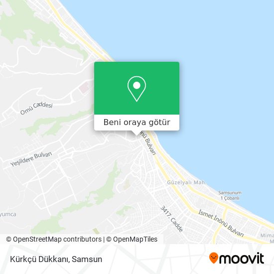 Kürkçü Dükkanı harita