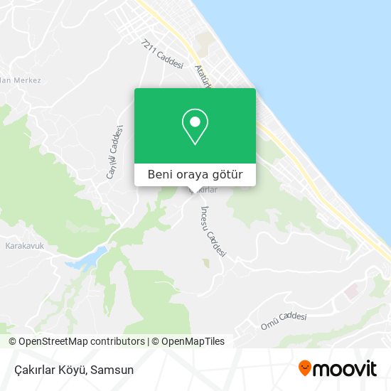 Çakırlar Köyü harita