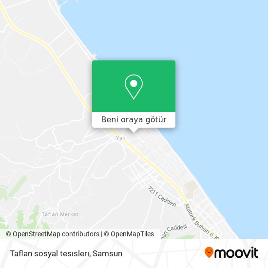 Taflan sosyal tesıslerı harita