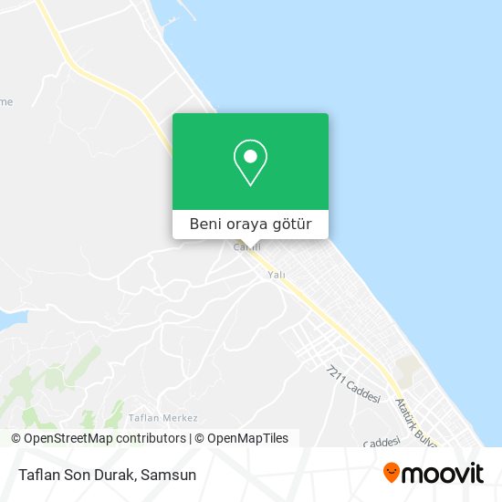 Taflan Son Durak harita
