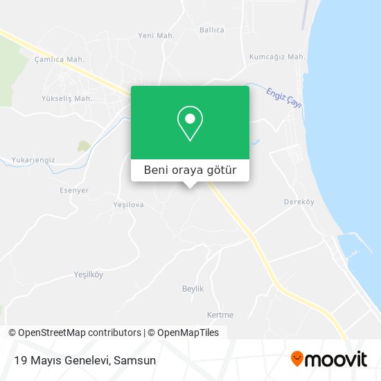 19 Mayıs Genelevi harita