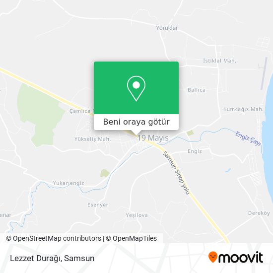 Lezzet Durağı harita