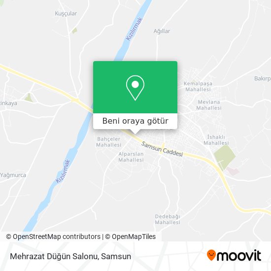 Mehrazat Düğün Salonu harita