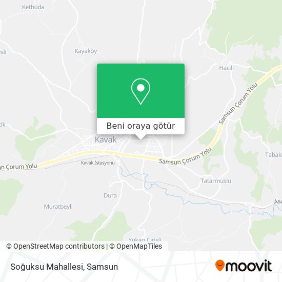 Soğuksu Mahallesi harita