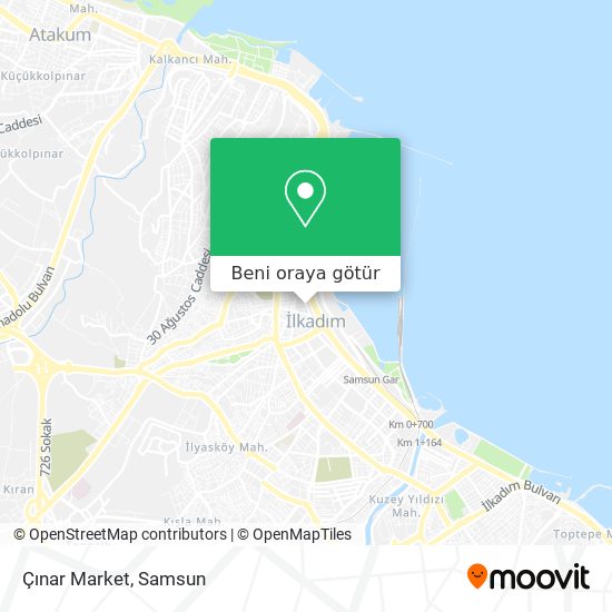 Çınar Market harita