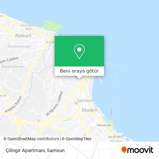 Çilingir Apartmanı harita