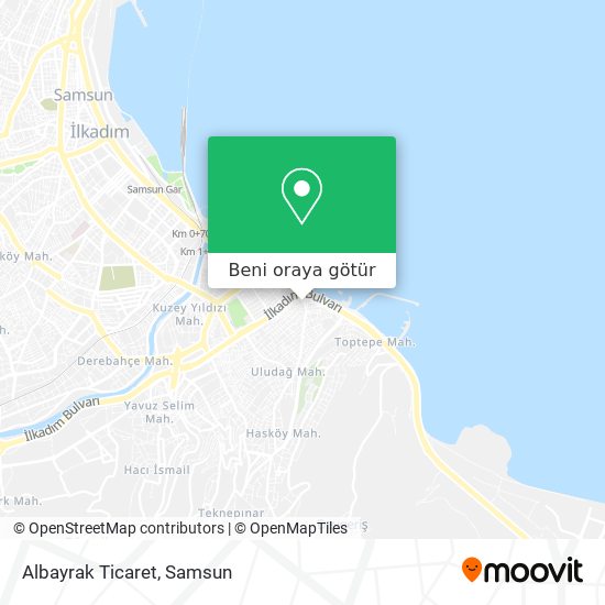 Albayrak Ticaret harita
