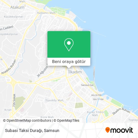Subasi Taksi Durağı harita