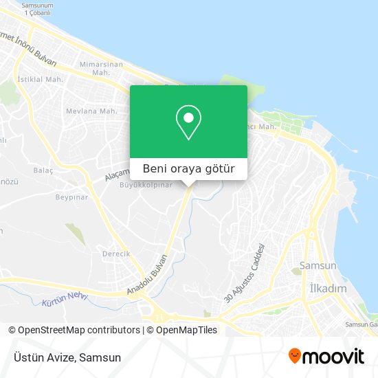 Üstün Avize harita