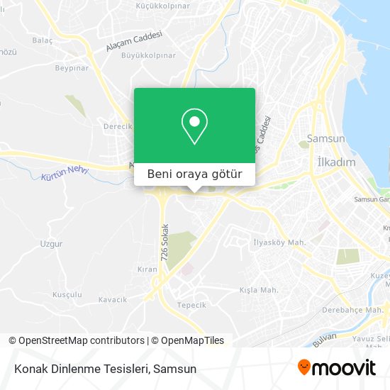 Konak Dinlenme Tesisleri harita