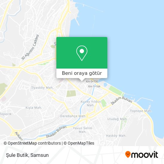 Şule Butik harita