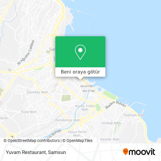 Yuvam Restaurant harita