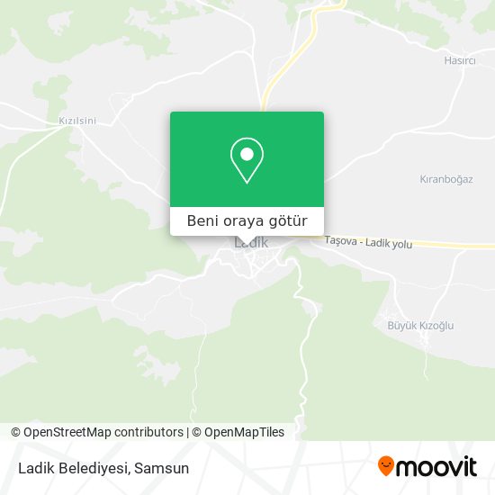 Ladik Belediyesi harita