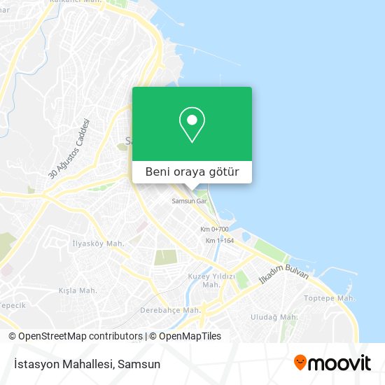 İstasyon Mahallesi harita