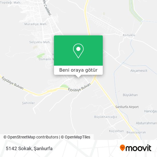 5142 Sokak harita