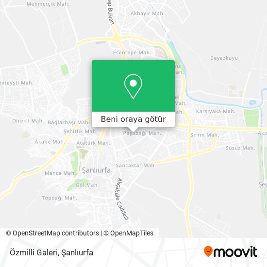 Özmilli Galeri harita