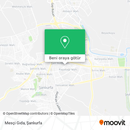 Mesçi Gıda harita