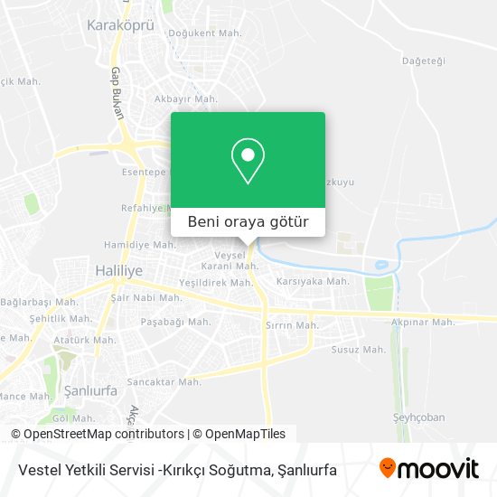 Vestel Yetkili Servisi -Kırıkçı Soğutma harita