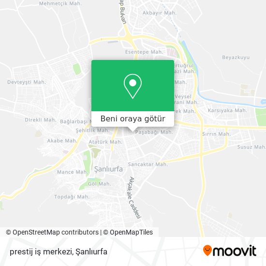prestij iş merkezi harita