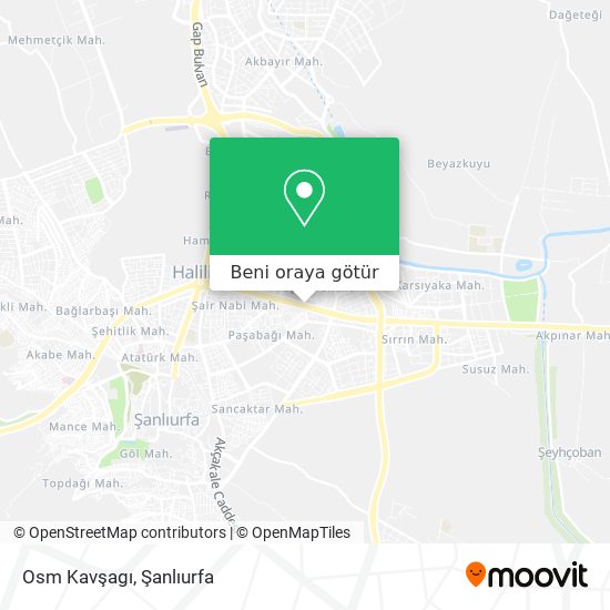 Osm Kavşagı harita