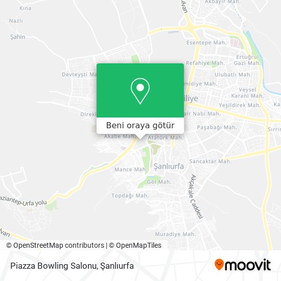 Piazza Bowling Salonu harita