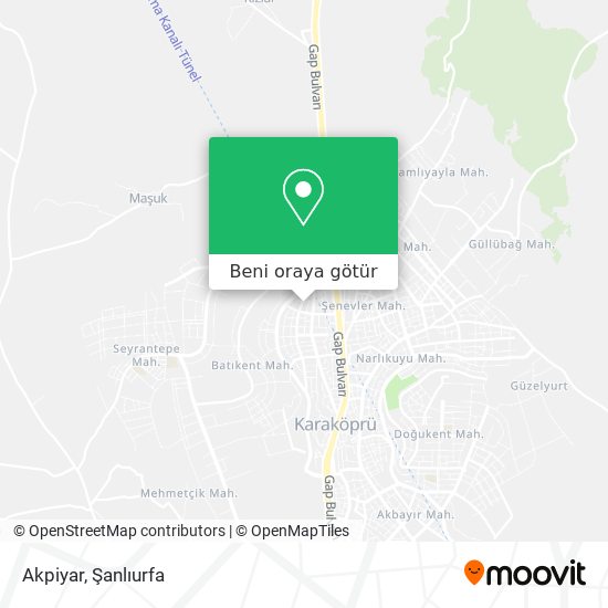 Akpiyar harita