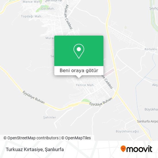 Turkuaz Kırtasiye harita