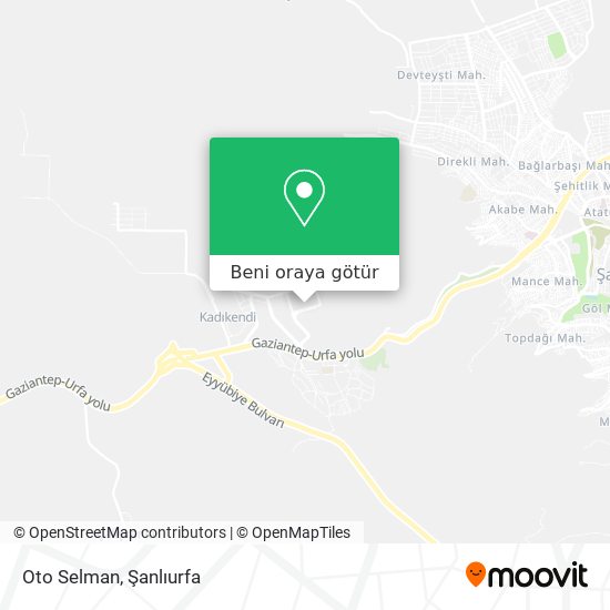 Oto Selman harita