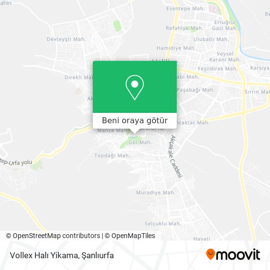 Vollex Halı Yikama harita
