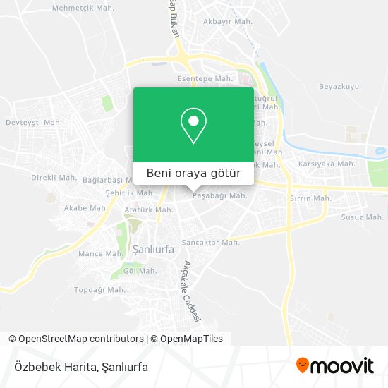 Özbebek Harita harita