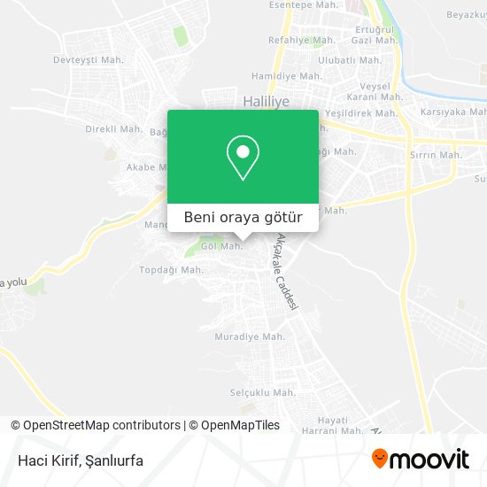 Haci Kirif harita