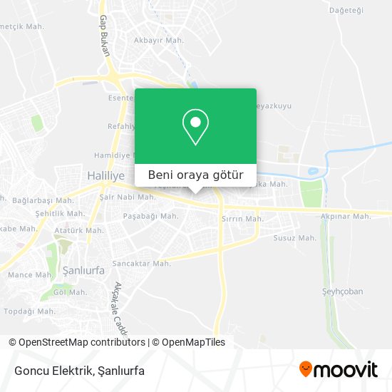 Goncu Elektrik harita