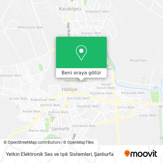 Yetkin Elektronik Ses ve Işık Sistemleri harita
