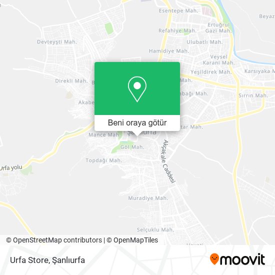 Urfa Store harita