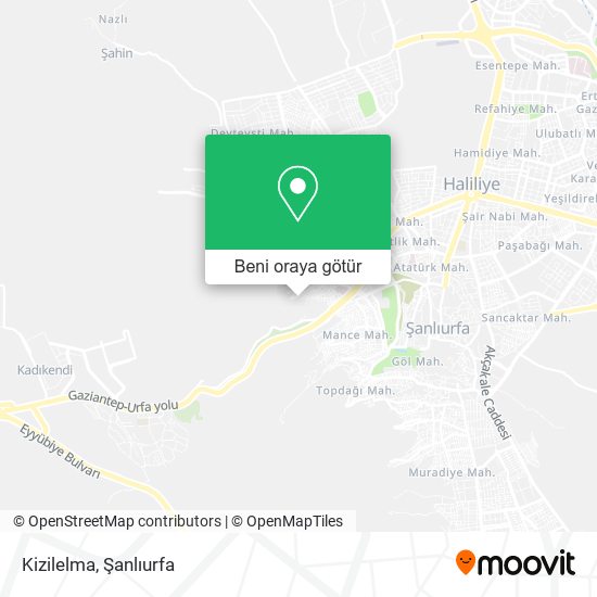 Kizilelma harita
