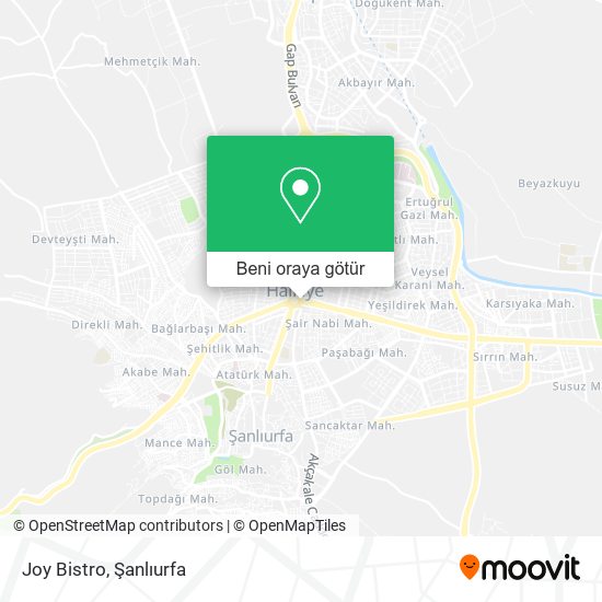 Joy Bistro harita