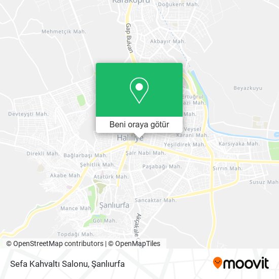 Sefa Kahvaltı Salonu harita