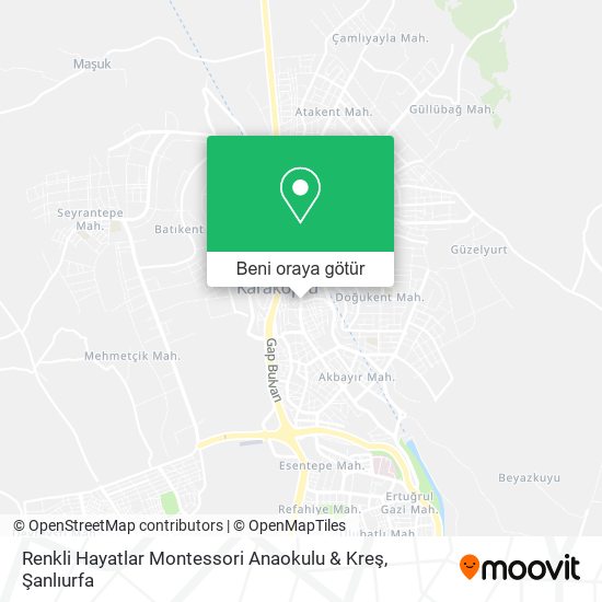 Renkli Hayatlar Montessori Anaokulu & Kreş harita